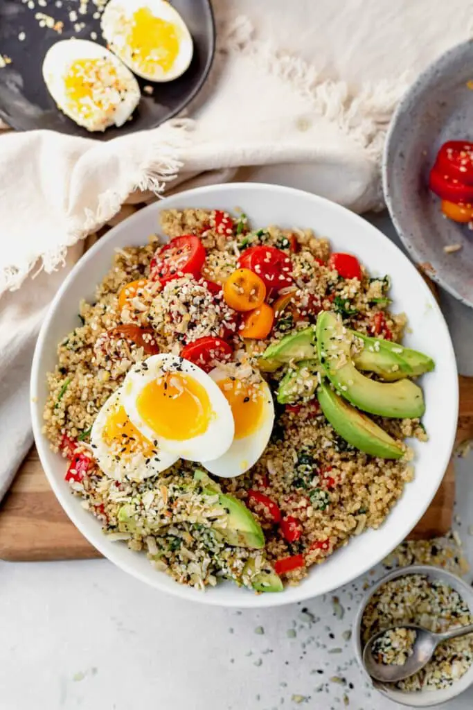 Quinoa and Egg Bowl