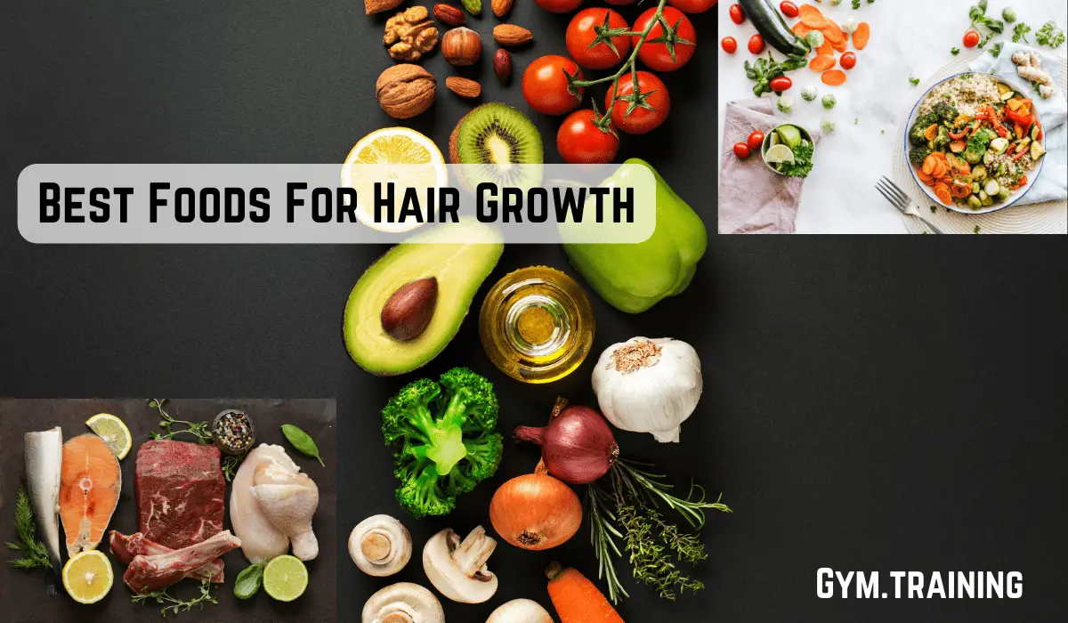 Top 10 Best Foods For Hair Growth - GYM TRAINING