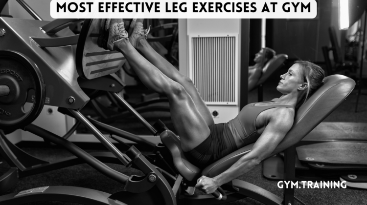 Leg Exercises At Gym