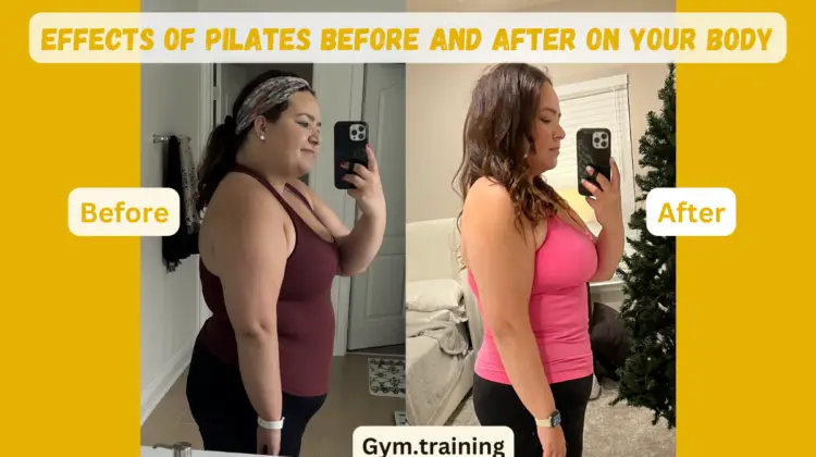 Pilates before and after