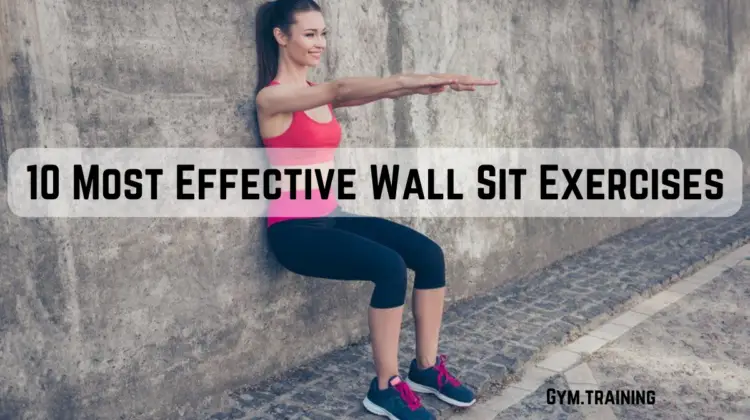 Wall sit exercises