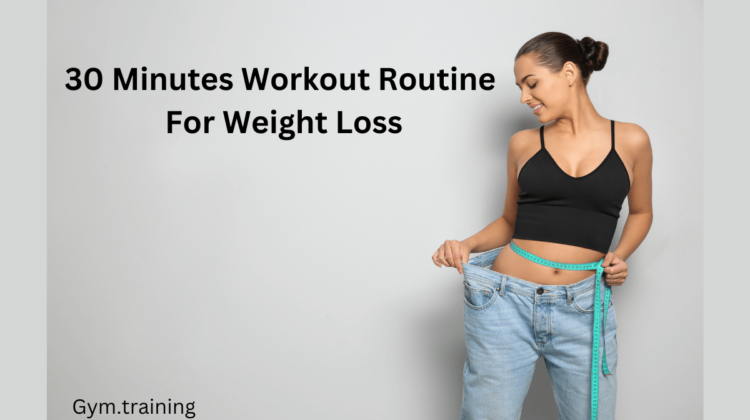 Workout Routine For Weight Loss