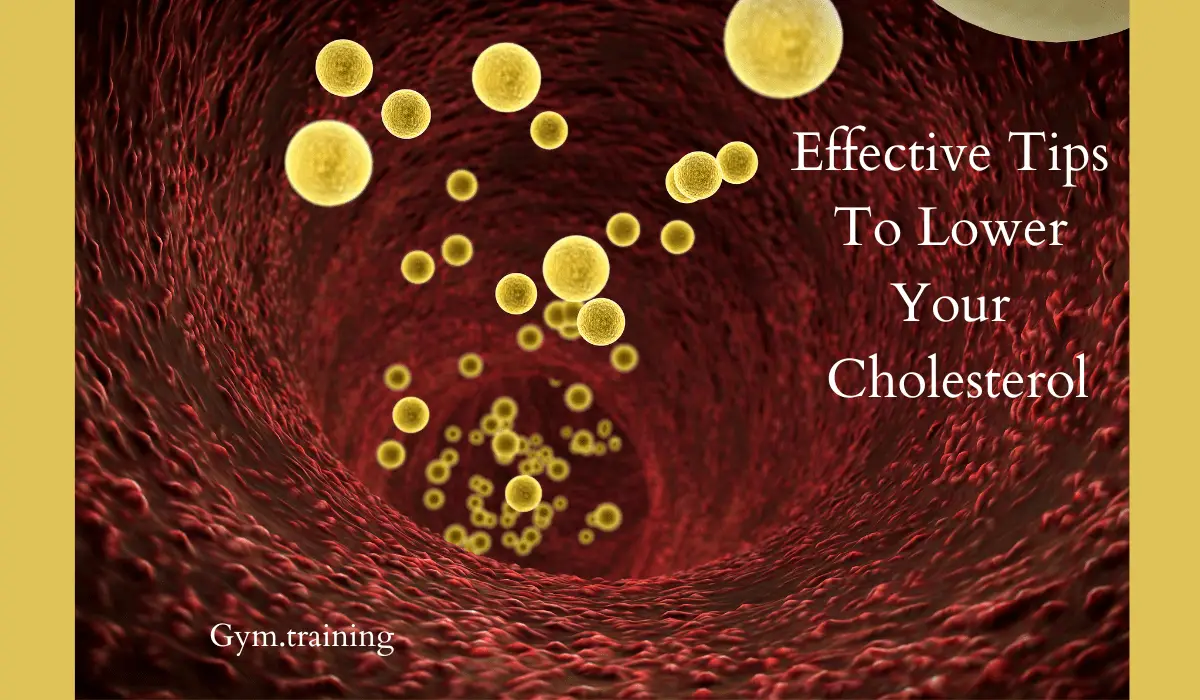 Lower your cholesterol