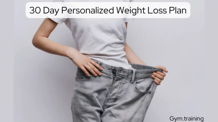 Personalized Weight Loss Plan