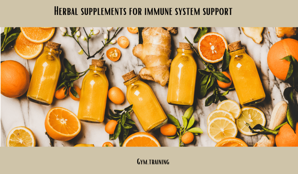 Herbal supplements 