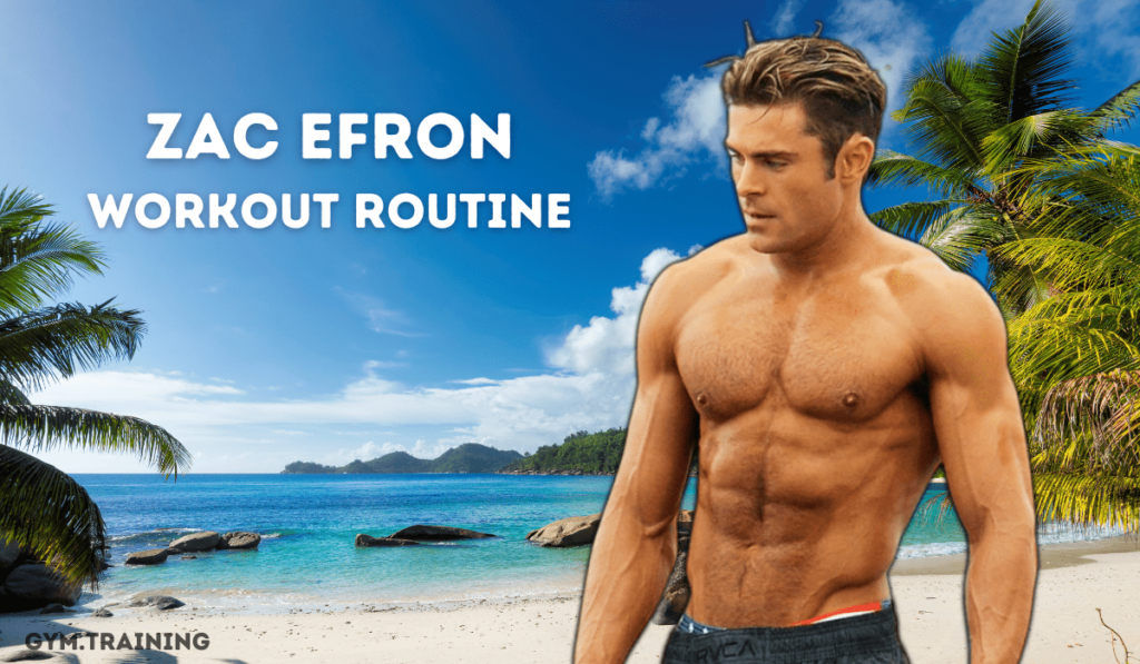 Zac Efron exercise routine