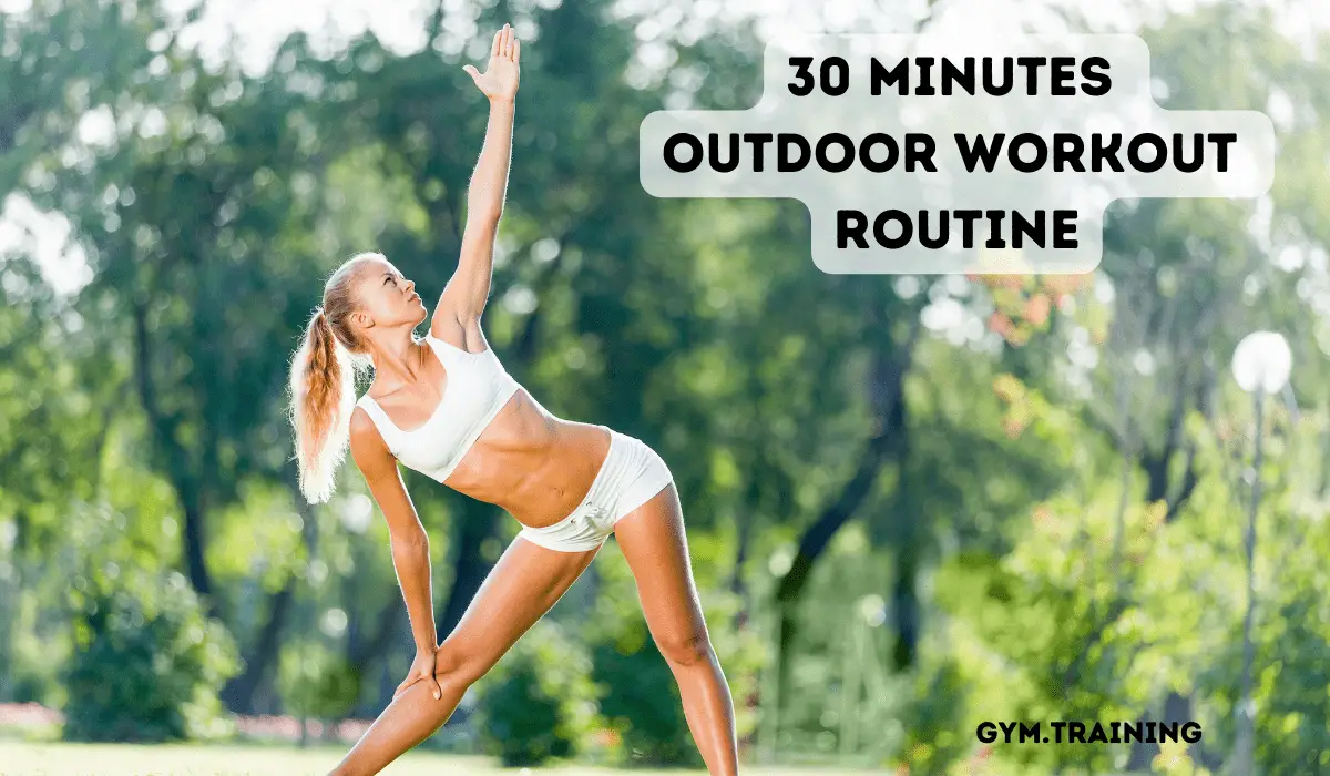 30 Minutes Outdoor Workout Routine